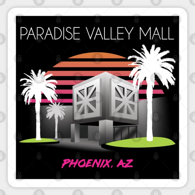 Paradise Valley Mall 2.0 - Dark Sticker by batfan